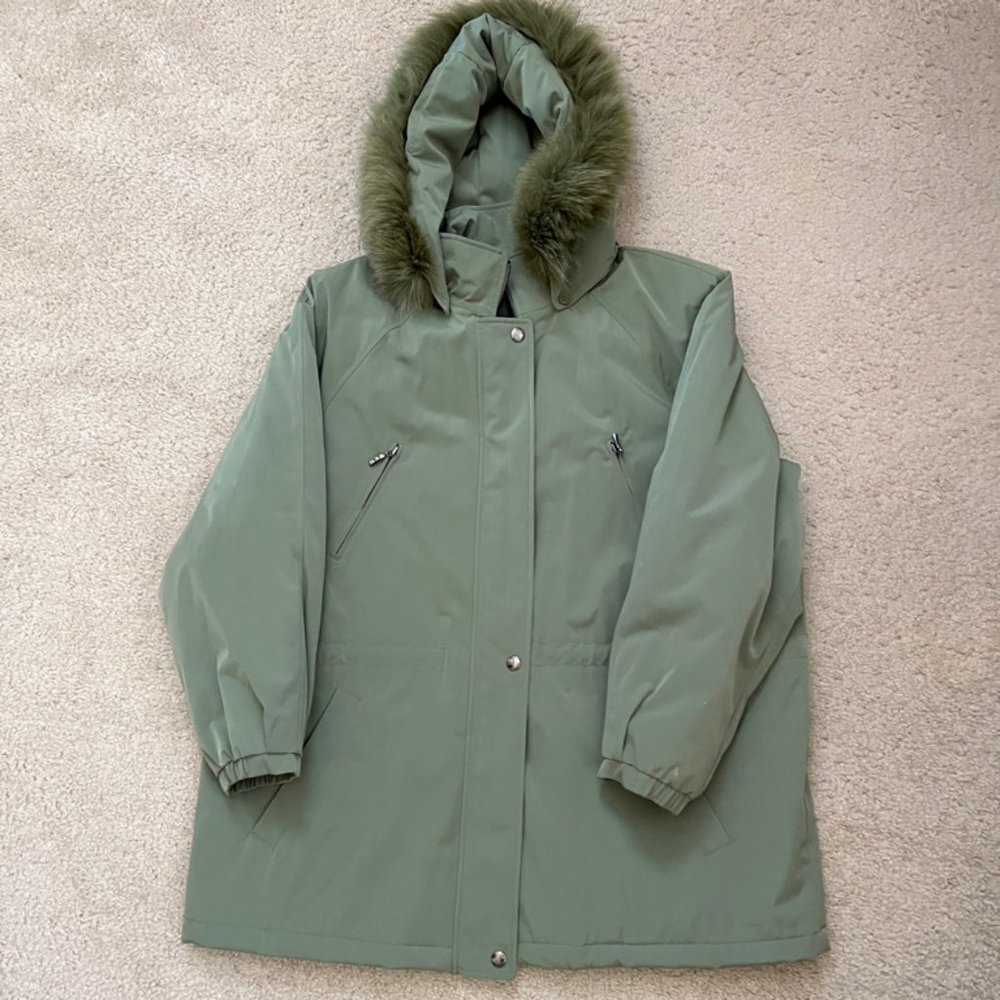 Liz Claiborne Womans Winter Jacket - 2X -- 100% Polyester
